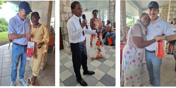 Minister Fernandez hosts luncheon for seniors